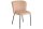 Chaise de salle à manger Cordon Métal Rose Noir sans accoudoirs