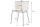 Chaise de salle à manger Cordon Métal Rose Noir sans accoudoirs