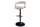 Tabouret de bar réglable en hauteur Tissu Plaqué bois beige naturel