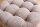 Pouf avec espace de rangement Ø 50 cm H : 43 cm Bouclé Crème Beige