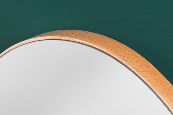 miroir mural cadre en bois H : 72 cm grand fait main pièce unique