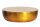 Coupe décorative ronde Ø 38 cm avec couvercle Travail manuel en or