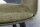 Chaise de salle à manger Tissu Métal avec accoudoirs Vert Noir