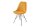 Chaise de salle à manger Cordon Métal sans accoudoirs en jaune noir