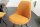 Chaise de salle à manger Cordon Métal sans accoudoirs en jaune noir