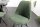 Chaise de salle à manger sans accoudoirs Velours côtelé métal vert noir