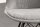 Chaise de salle à manger Cordon Métal en Gris Noir Haricot Accoudoir