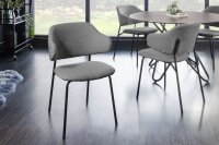 Chaise de salle à manger Bouclé...