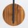 Applique en métal teck plaqué bois GU10 hauteur 50 cm