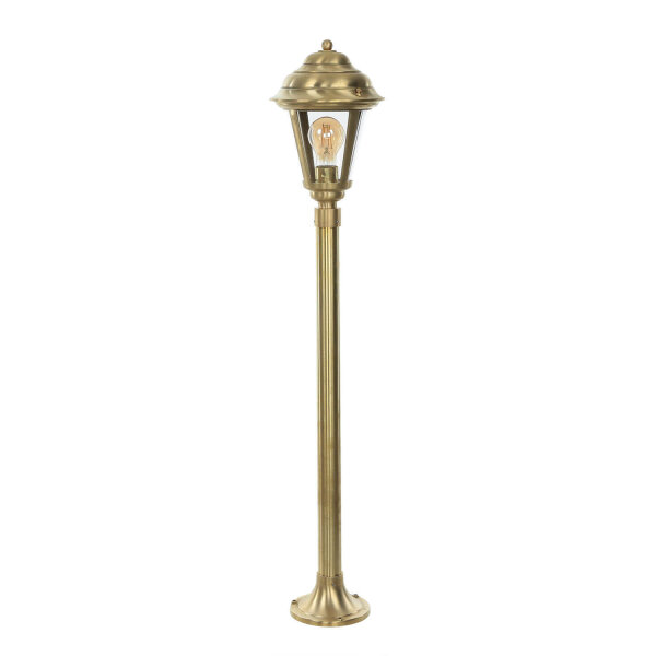 Lampe dextérieur laiton 100 cm IP43 E27 Rustique Jardin