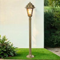 Lampe dextérieur laiton 100 cm IP43 E27 Rustique...