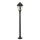 Lampadaire Jardin 100 cm Laiton Marron Rouille Rustique