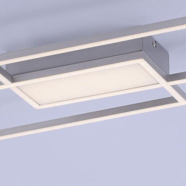 Lampe de plafonnier LED métal 2700-5000 K L:109 cm dimmable