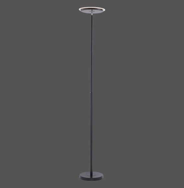 Lèche-plafond LED flexible noir Touch 181 cm dimmable
