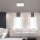 Plafonnier LED blanc plat à faible éblouissement L:29,5 cm 3000 K
