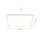 Plafonnier LED blanc plat à faible éblouissement L:29,5 cm 3000 K