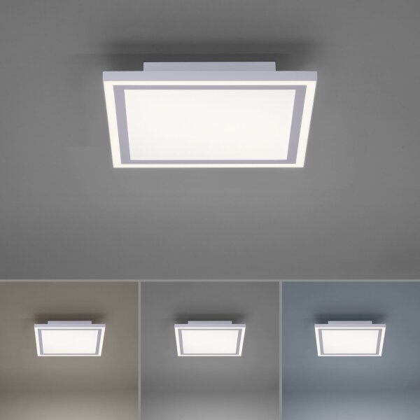 Lampe de plafonnier LED Télécommande dimmable 3300 lm faible éblouissement