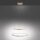 Suspension LED anneaux en métal doré Ø50 cm 3000 K