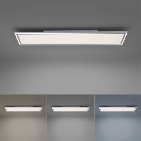 Plafonnier LED à intensité variable Télécommande 54 W 121,4 cm