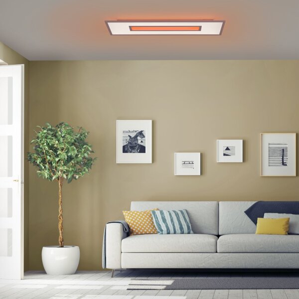 Lampe de plafonnier LED Blanc Lumière RGB dimmable 2700-5000 K 34 W