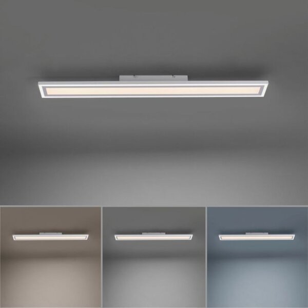 Lampe de plafonnier LED Télécommande dimmable 2000 lm L:100 cm