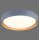 Plafonnier LED Gris Naturel Ø40 cm 3400 lm dimmable