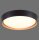 Plafonnier LED Noir Naturel Ø40 cm 3400 lm dimmable