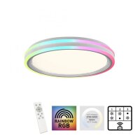 Plafonnier LED Télécommande Rainbow RGB...