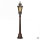 Lampe de jardin sur pied BISHOP H:117cm en bronze antique