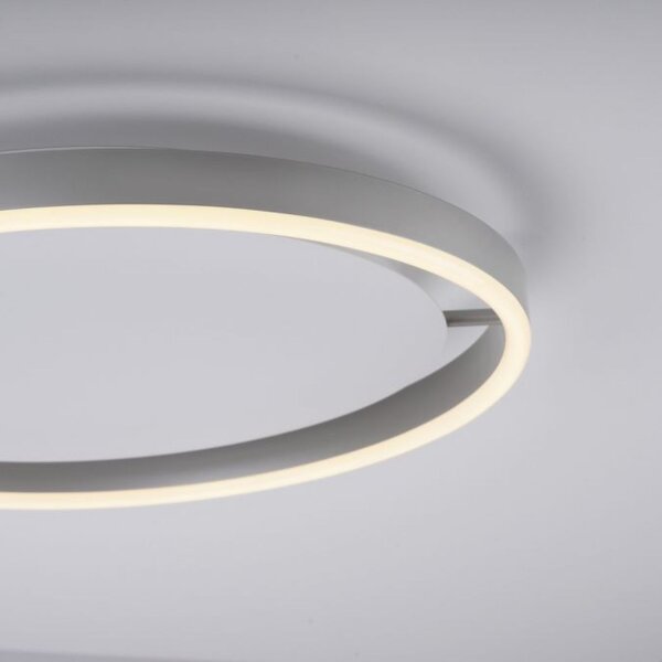 Lampe de plafonnier LED aluminium métal Ø39,3 cm 20 W dimmable