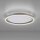 Lampe de plafonnier LED aluminium métal Ø39,3 cm 20 W dimmable