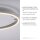 Lampe de plafonnier LED aluminium métal Ø39,3 cm 20 W dimmable