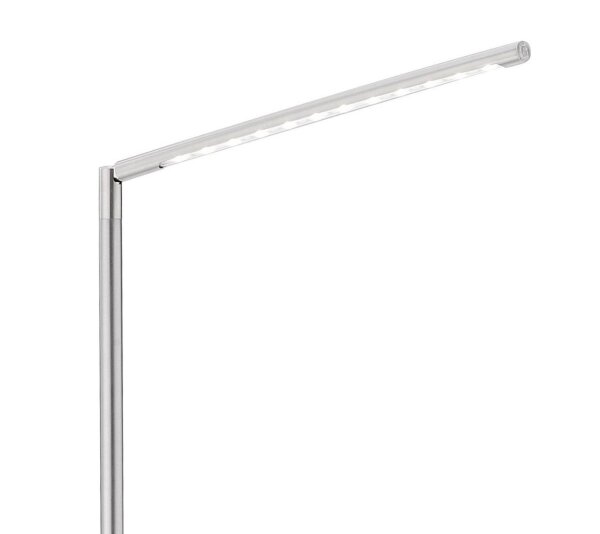 Lampadaire LED orientable en acier 3000 K dimmable