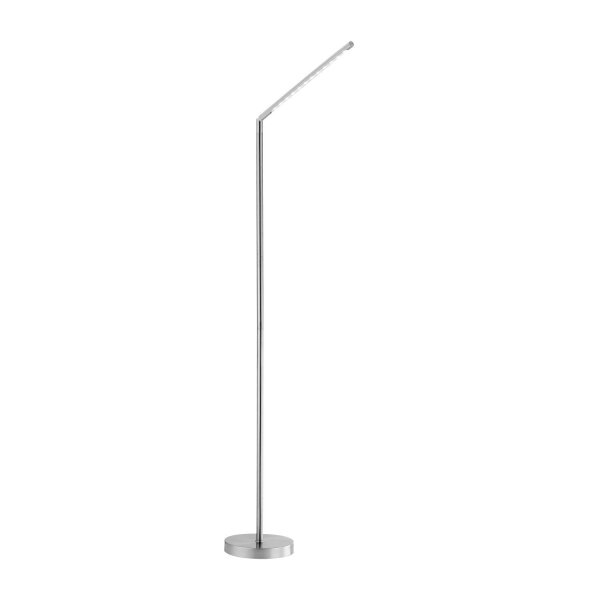 Lampadaire LED orientable en acier 3000 K dimmable