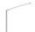 Lampadaire LED orientable en acier 3000 K dimmable