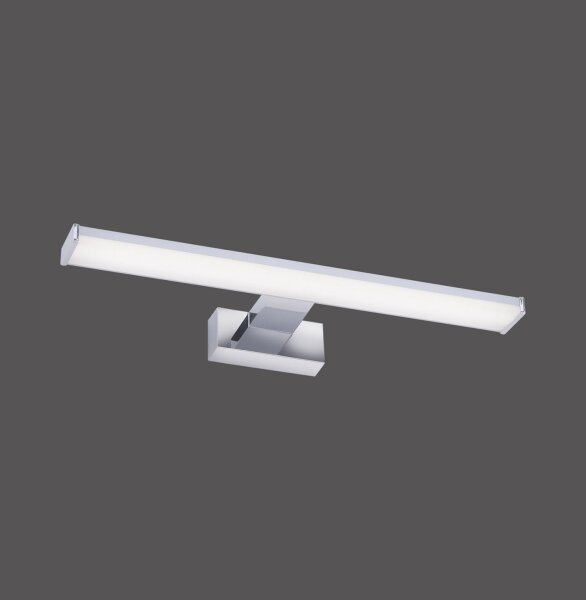 Applique murale LED en métal chromé 4000 K blanc neutre 7 W