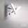 Spot mural LED en acier métal mobile 225 lm interrupteur