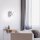 Spot mural LED en acier métal mobile 225 lm interrupteur