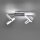Spot de plafond à LED en acier métal mobile 225 lm 39 cm