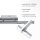 Spot de plafond à LED en acier métal mobile 225 lm 39 cm