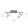 Spot de plafond à LED en acier métal mobile 225 lm 39 cm