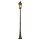 Grand r&eacute;verb&egrave;re de jardin 239cm de haut E27 Antique