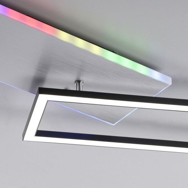 Plafonnier LED à intensité variable Rainbow RGB avec télécommande