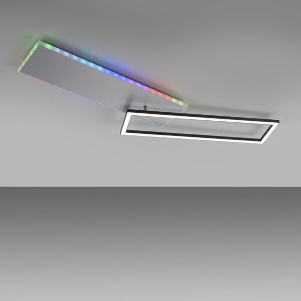 Plafonnier LED à intensité variable Rainbow RGB avec télécommande