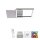 Lampe de plafonnier LED à intensité variable Rainbow RGB avec télécommande