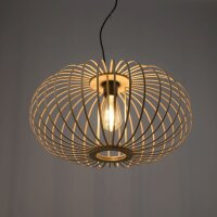 Lampe à suspendre Scandinave Métal Bois...