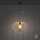 Lampe à suspendre Scandinave Métal Bois rond Ø50 cm E27