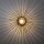 Lampe de plafonnier ronde Scandinave Métal Bois E27 Ø40 cm