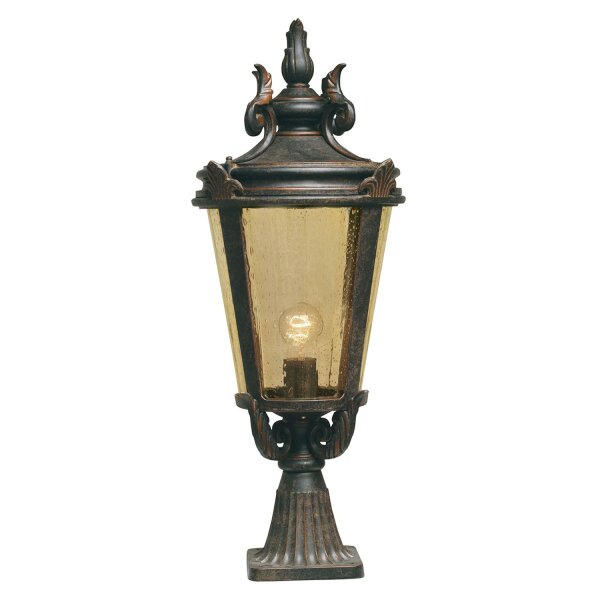 Lampe de jardin opulente design vintage H:68cm E27