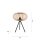 Tripod Lampe de table Scandinave Abat-jour en bois E27 41 cm